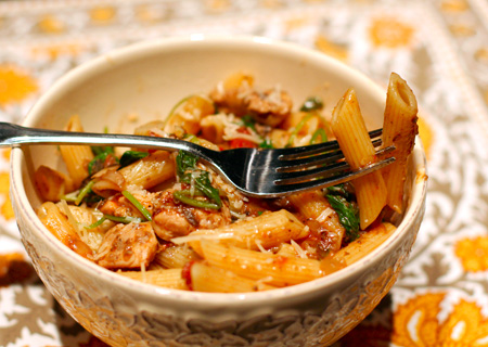 Pappardelle with Chicken and Mushroom Ragu