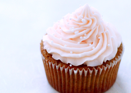 Pistachio Rosewater Cupcakes