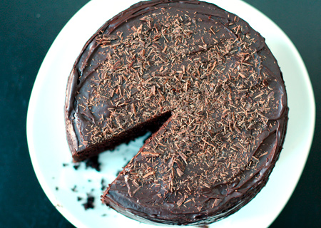 Double Chocolate Layer Cake
