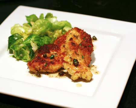 Panko-Coated Chicken Schnitzel