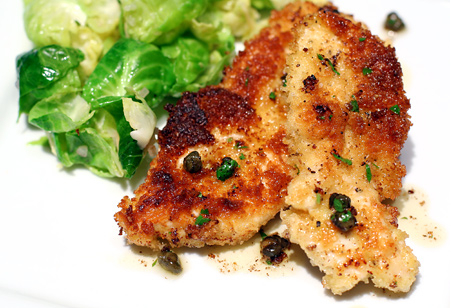 Panko-Coated Chicken Schnitzel