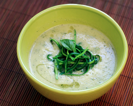 Zucchini-Basil Soup