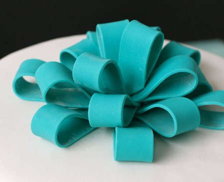 Fondant Ribbon Bow