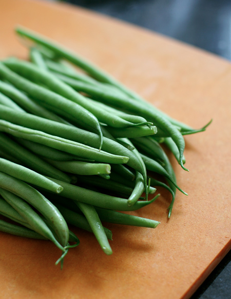 Haricots Verts with Herb Butter