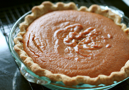 Thanksgiving Pumpkin Pie