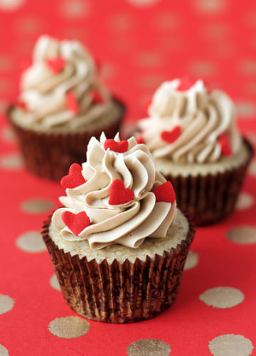 Hazlenut Cappucino Cupcakes