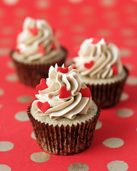 Hazelnut Cappuccino Cupcakes