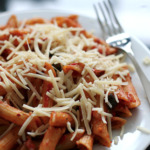 Favorite Pasta - Spicy Tomato Olive Penne