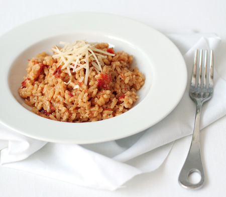 Sundried Tomato Risotto