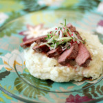 Steak with Cucumber and Radish Salsa