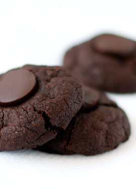 Triple Chocolate Midnight Cookies