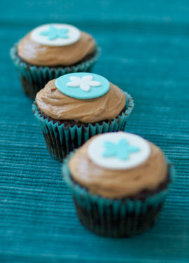 Chocolate Malt Cupcakes