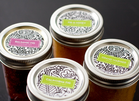 Fig Jam Cute Canning Labels