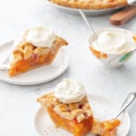 Fresh Peach Pie with Vanilla Bean