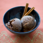 Mexican Chocolate and Almond Ice Cream