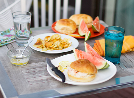 Lobster Rolls and Homemade Brioche Buns