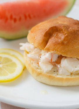 Lobster Rolls and Homemade Brioche Buns