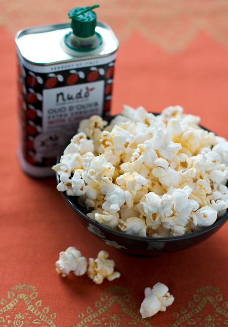 Oil Free Popcorn Recipe