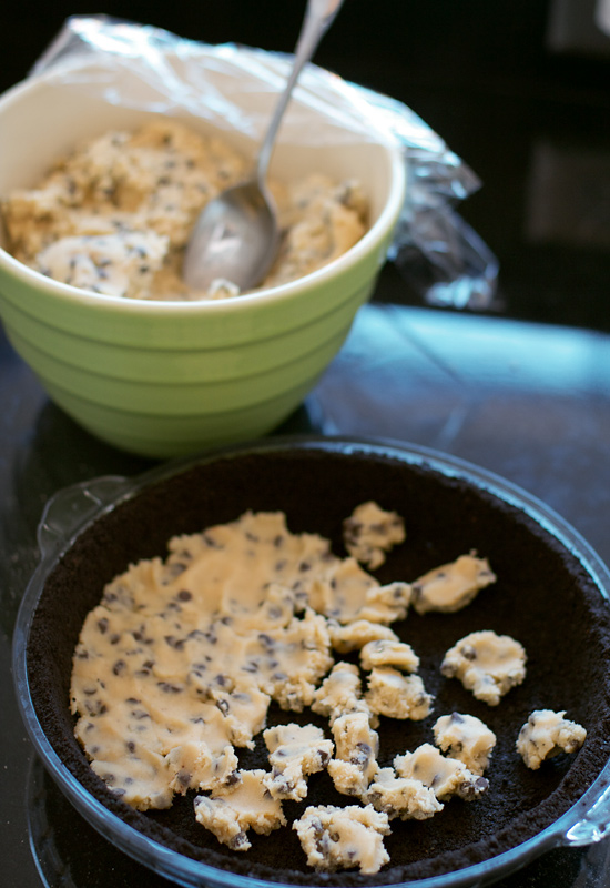 Cookie Dough Cream Pie