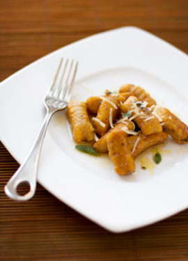 Sweet Potato Gnocchi with Brown Butter and Sage