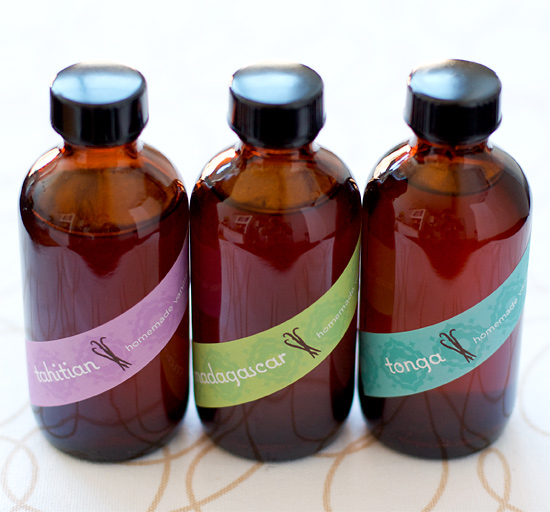 Free Printable Labels for Homemade Vanilla Extract