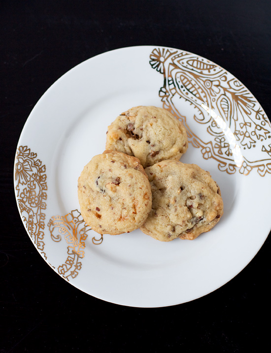 Toffee Chocolate Chip Cookies