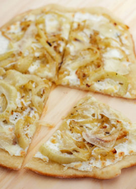 Caramelized Fennel and Onion Pizza