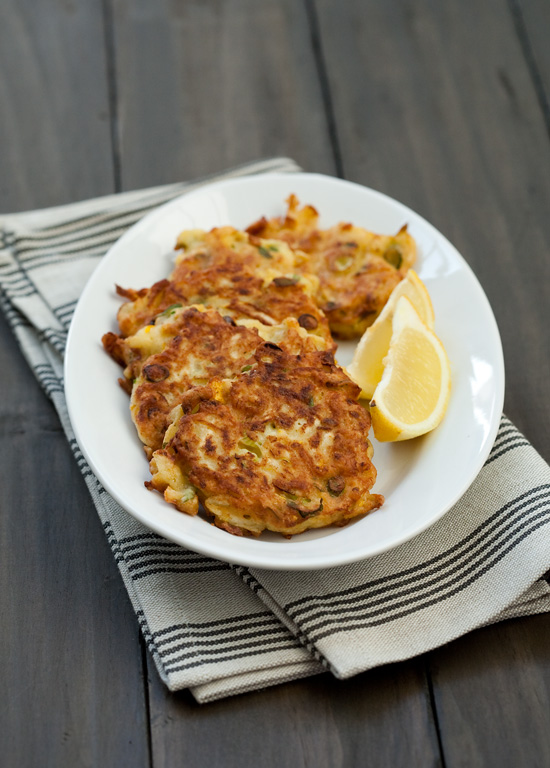 Zucchini Ricotta Fritters