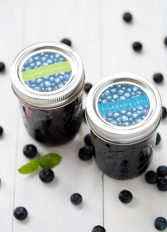 Blueberry Basil Jam