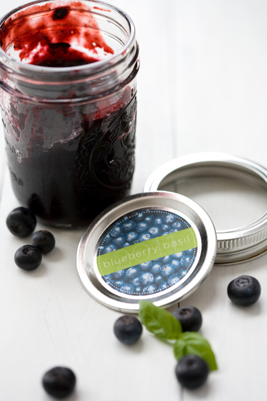 Blueberry Basil Jam