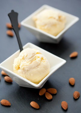 Marzipan Swirl Ice Cream