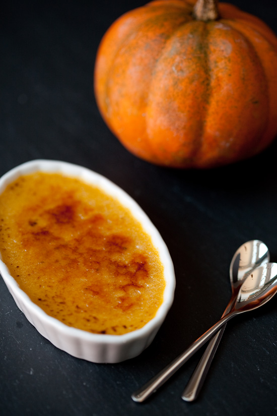 Pumpkin Vanilla Bean Creme Brulee