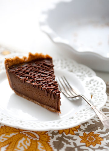 Triple-Chocolate Pumpkin Pie