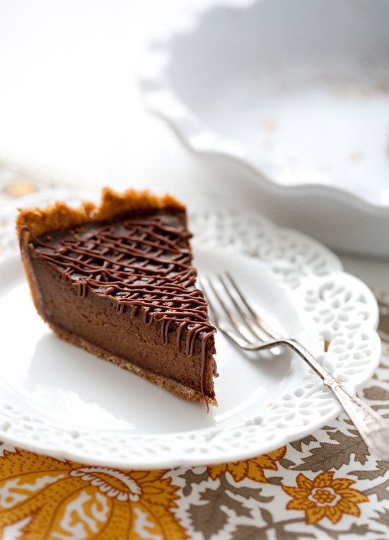 Triple-Chocolate Pumpkin Pie Triple-Chocolate Pumpkin Pie