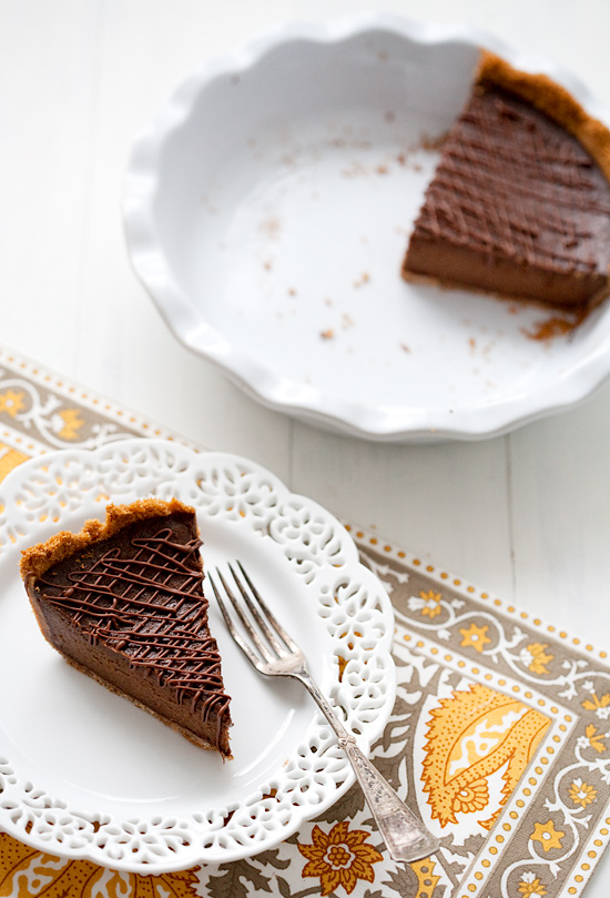 Triple-Chocolate Pumpkin Pie Triple-Chocolate Pumpkin Pie