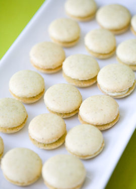 Pistachio Macarons