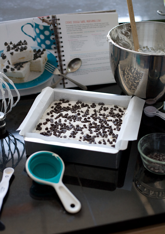 Cookie Dough Swirl Marshmallows