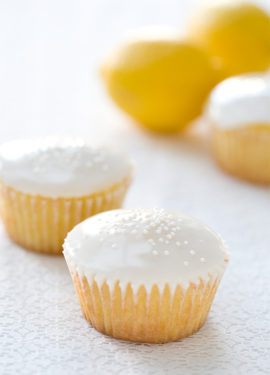 Lemon Buttermilk Cupcakes
