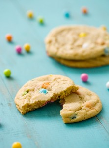 Jumbo Sixlets Cookies | Love and Olive Oil