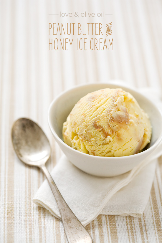 Peanut Butter and Honey Ice Cream