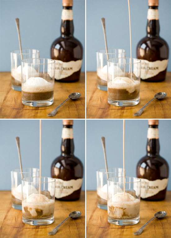 Bourbon Cream Root Beer Floats