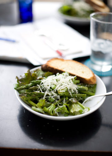 Roasted Broccoli and Asparagus Salad