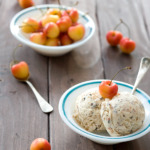 Rainier Cherry Chocolate Chip Ice Cream