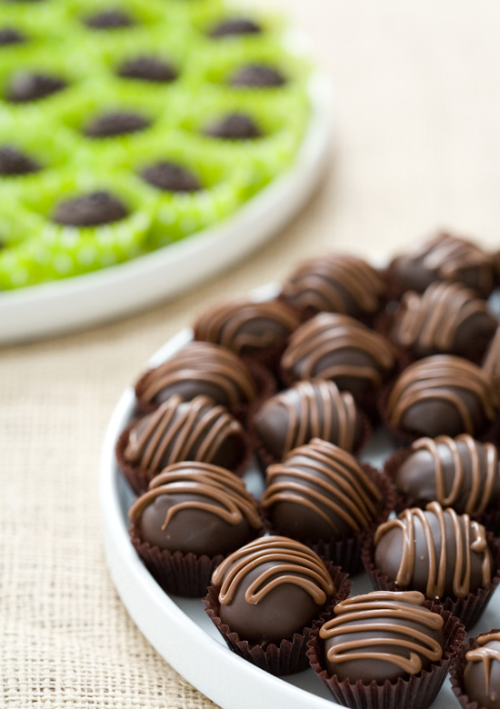 Mexican Chocolate Cookie Dough Truffles