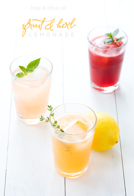 Fruit and Herb Lemonade