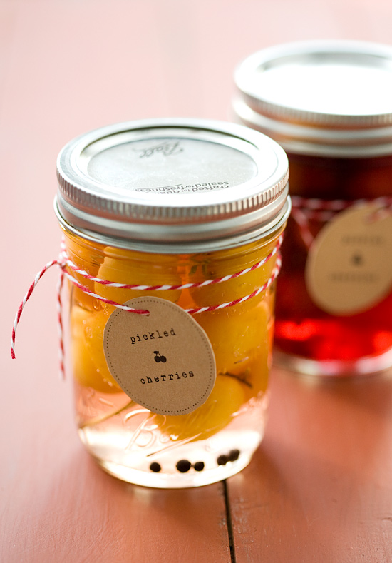 Pickled Sweet Cherries