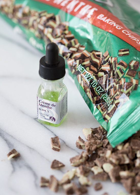 Andes Mint Chips and Creme de Menthe Flavoring Oil