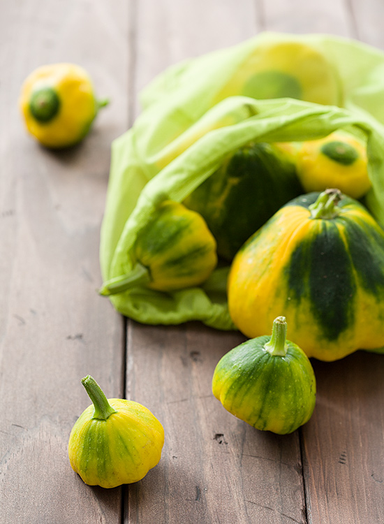 Pattypan Squash from our CSA