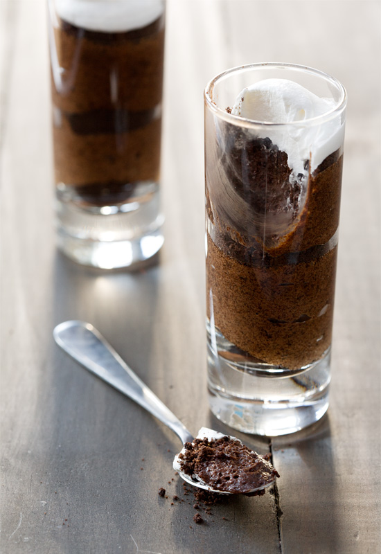 Chocolate Velvet Mousse Shooters