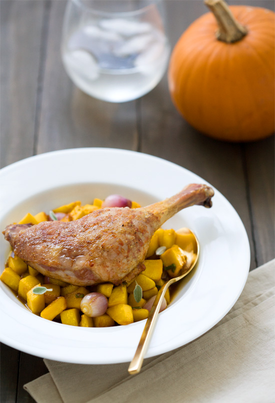 Roasted Pumpkin with Mulled Sorghum Glaze